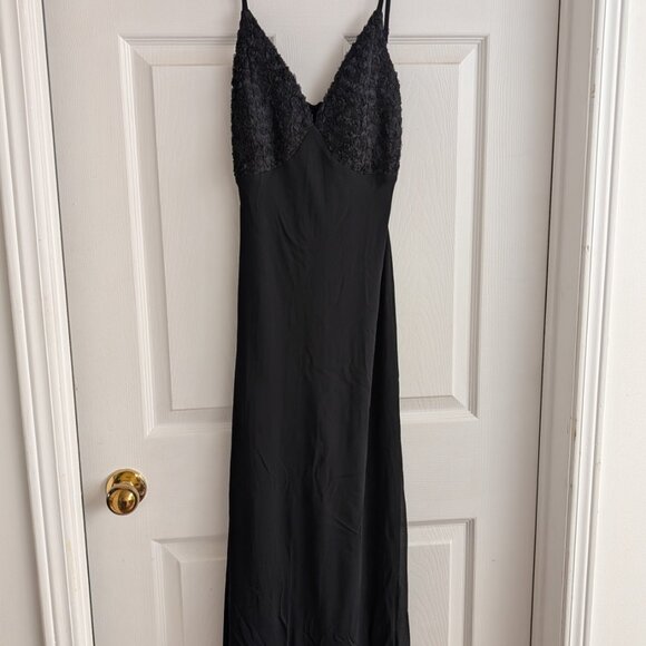*NEW* XS Wild Fable Women's Sleeveless Rosette Cup Maxi Dress - Picture 3 of 5